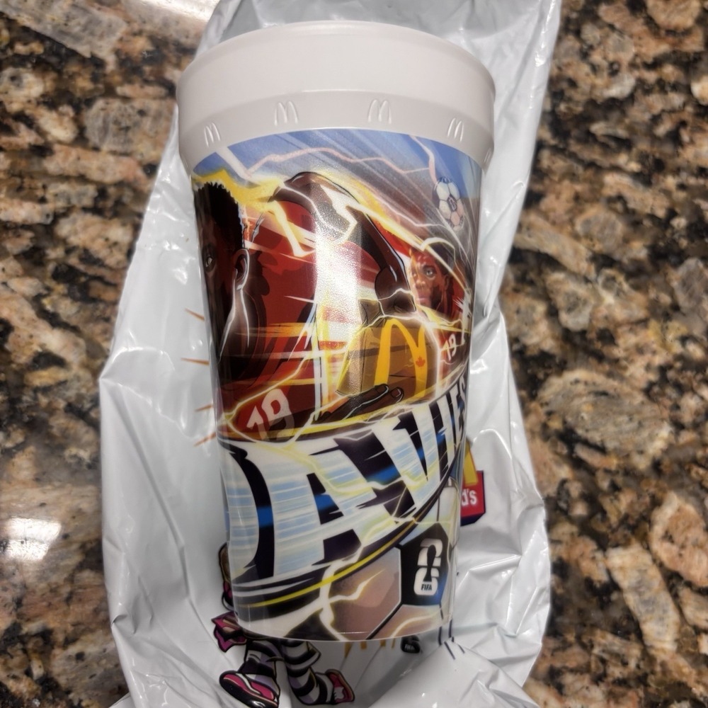 Alphonso Davies McDonalds FIFA Cups World Cup Collectibles 2026 Limited New